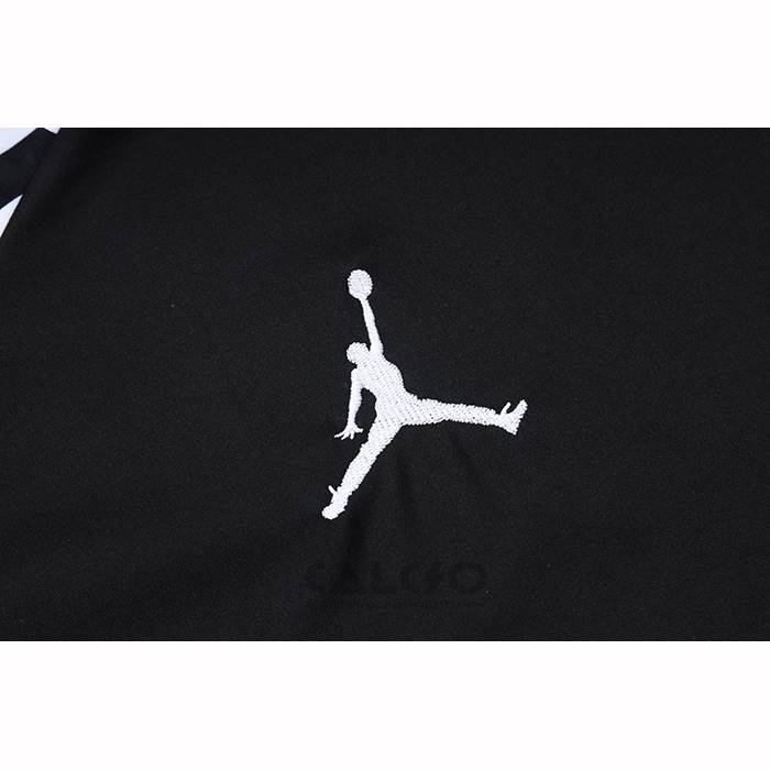 Tuta da Track Paris Saint-Germain Manica Corta 2025-2026 Nero - Pantaloncini